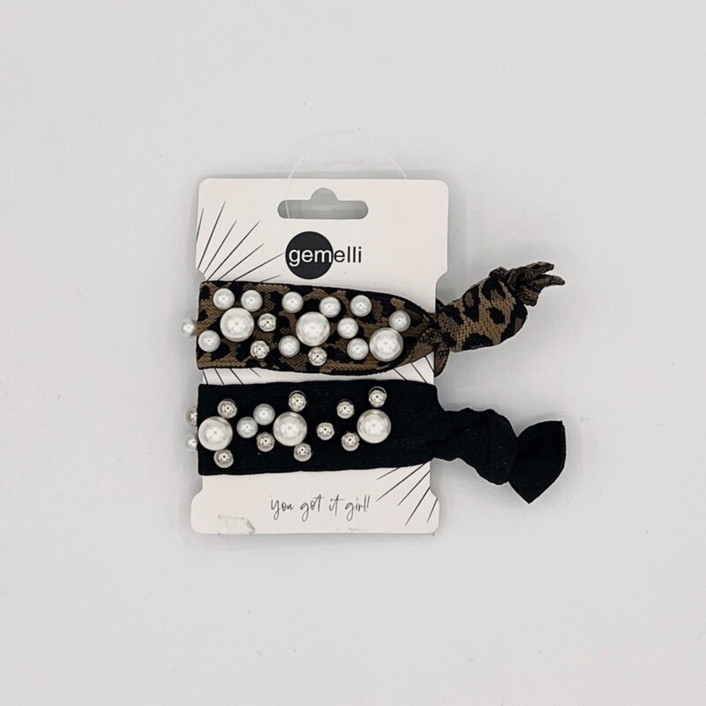 2/$20 Gemeli hair tie set of 2